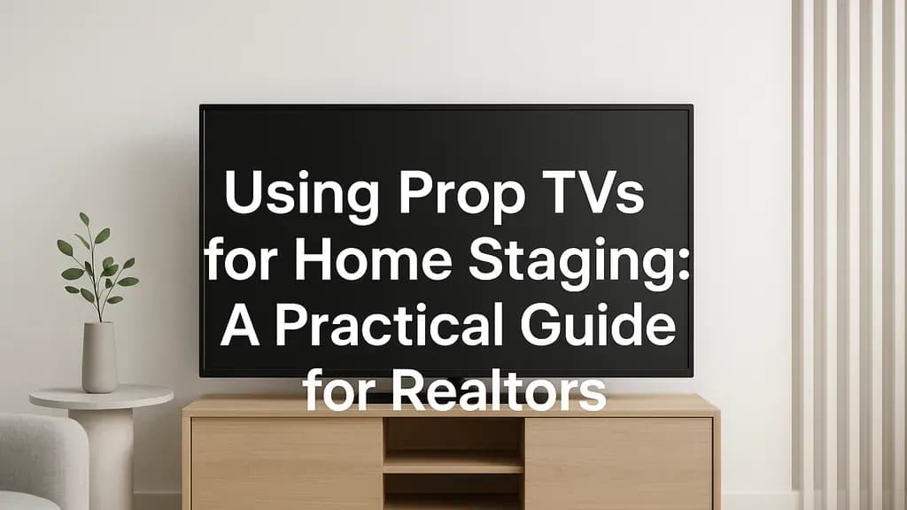 Using Prop TVs for Home Staging: A Practical Guide for Realtors